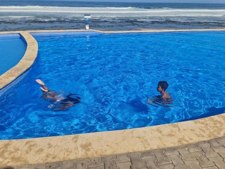 Appartement De Luxe Front Mer A Dar Bouaaza Dar Bouazza Ngoại thất bức ảnh
